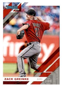 #139 Zack Greinke - Arizona Diamondbacks - 2019 Donruss Baseball