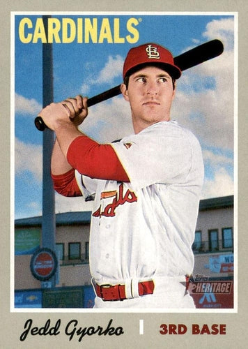 #139 Jedd Gyorko - - 2019 Topps Heritage Baseball
