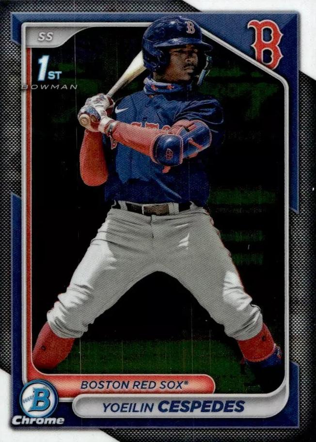 #BCP-139 Yoeilin Cespedes - Boston Red Sox - 2024 Bowman - Chrome Prospects Baseball