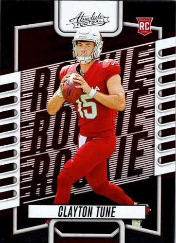 #139 Clayton Tune - Arizona Cardinals - 2023 Panini Absolute Football