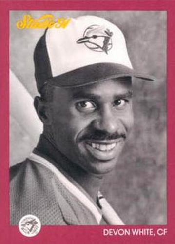 #139 Devon White - Toronto Blue Jays - 1991 Studio Baseball