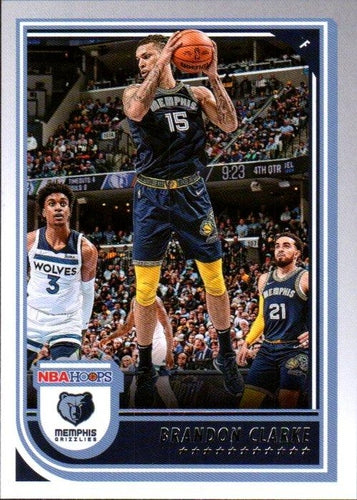 #139 Brandon Clarke - Memphis Grizzlies - 2022-23 Hoops Basketball