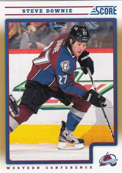#139 Steve Downie - Colorado Avalanche - 2012-13 Score - Gold Rush Hockey