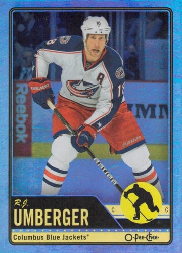 #139 R.J. Umberger - Columbus Blue Jackets - 2012-13 O-Pee-Chee - Rainbow Hockey