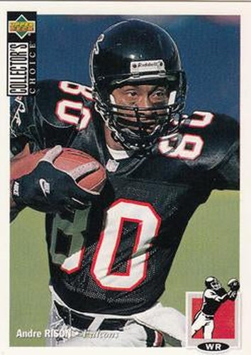 #139 Andre Rison - Atlanta Falcons - 1994 Collector's Choice Football