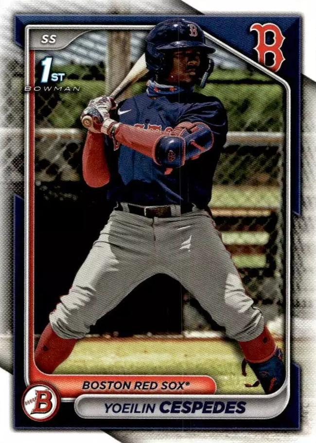 #BP-139 Yoeilin Cespedes - Boston Red Sox - 2024 Bowman - Prospects Baseball