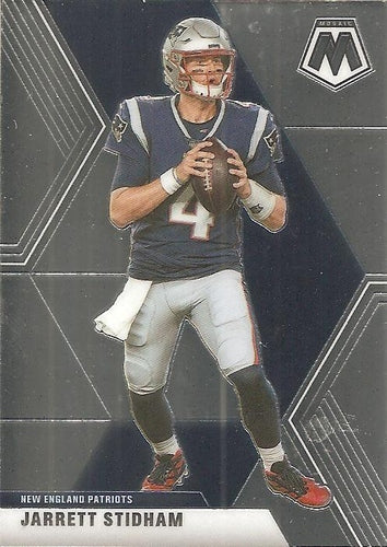 #139 Jarrett Stidham - New England Patriots - 2020 Panini Mosaic Football