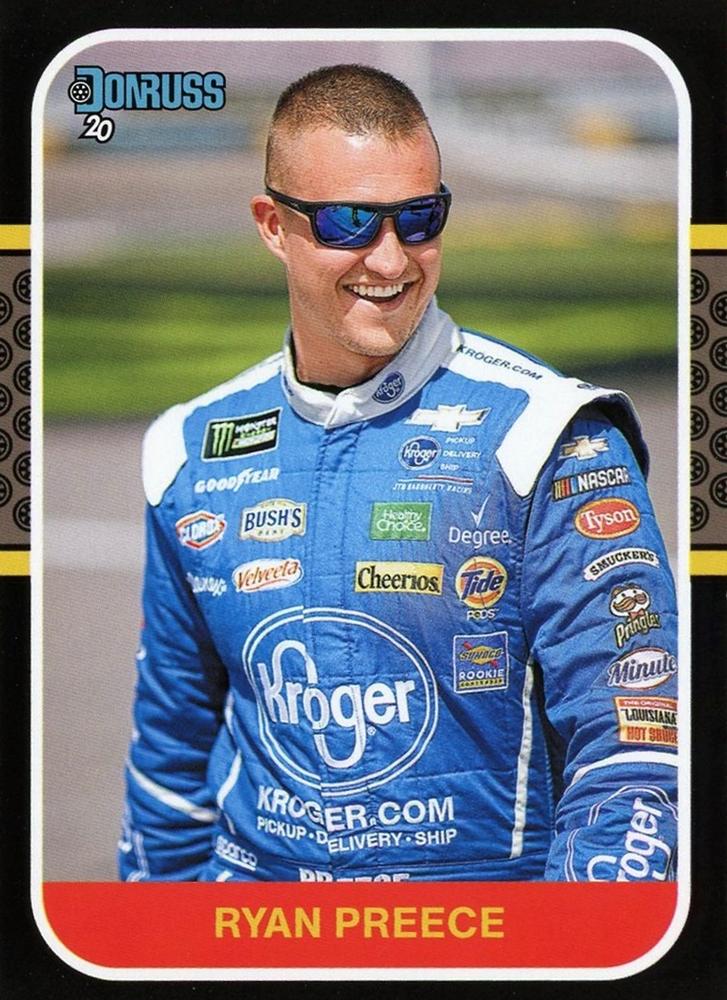 #139 Ryan Preece - JTG Daugherty Racing - 2020 Donruss Racing