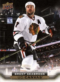 #C139 Brent Seabrook - Chicago Blackhawks - 2015-16 Upper Deck - UD Canvas Hockey