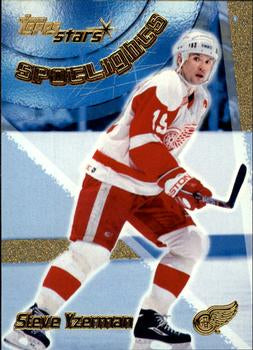 #139 Steve Yzerman - Detroit Red Wings - 2000-01 Topps Stars Hockey