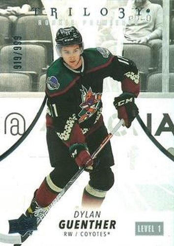 #139 Dylan Guenther - Arizona Coyotes - 2022-23 Upper Deck Trilogy Hockey