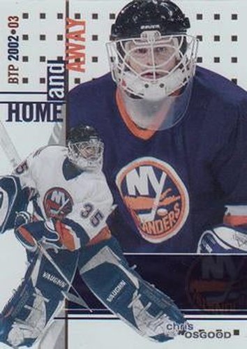 #139 Chris Osgood - New York Islanders - 2002-03 Be a Player Between the Pipes Hockey