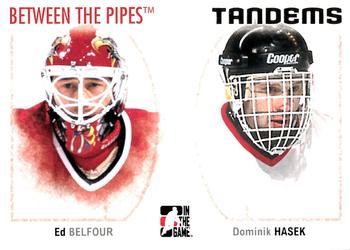 #139 Ed Belfour / Dominik Hasek - Chicago Blackhawks - 2006-07 In The Game Between The Pipes Hockey