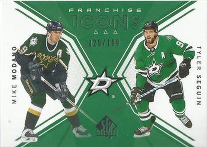 #139 Mike Modano / Tyler Seguin - Dallas Stars - 2018-19 SP Authentic Hockey