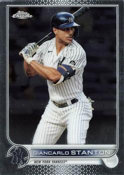 #139 Giancarlo Stanton - New York Yankees - 2022 Topps Chrome Baseball