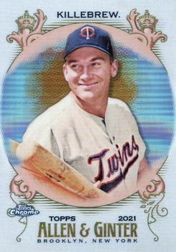 #139 Harmon Killebrew - Minnesota Twins - 2021 Topps Allen & Ginter Chrome Baseball