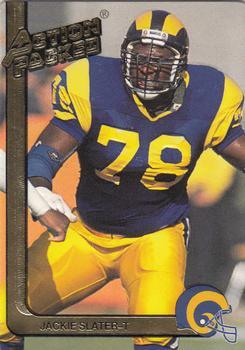 #139 Jackie Slater - Los Angeles Rams - 1991 Action Packed Football