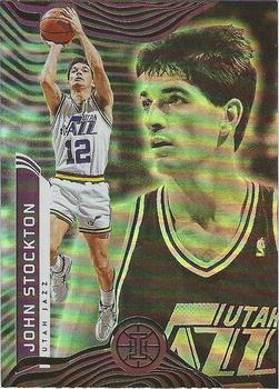 #139 John Stockton - Utah Jazz - 2021-22 Panini Illusions Basketball