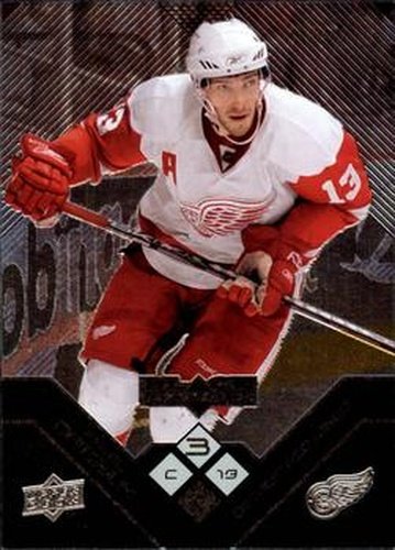 #139 Pavel Datsyuk - Detroit Red Wings - 2008-09 Upper Deck Black Diamond Hockey