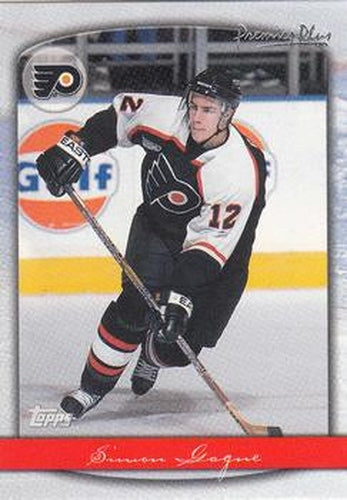 #139 Simon Gagne - Philadelphia Flyers - 1999-00 Topps Premier Plus Hockey