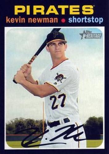 #139 Kevin Newman - Pittsburgh Pirates - 2020 Topps Heritage Baseball