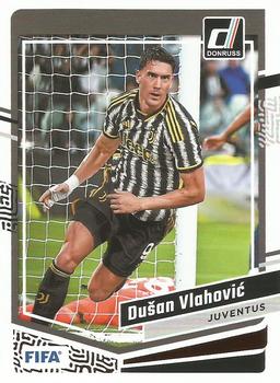 #139 Dusan Vlahovic - Juventus - 2023-24 Donruss Soccer