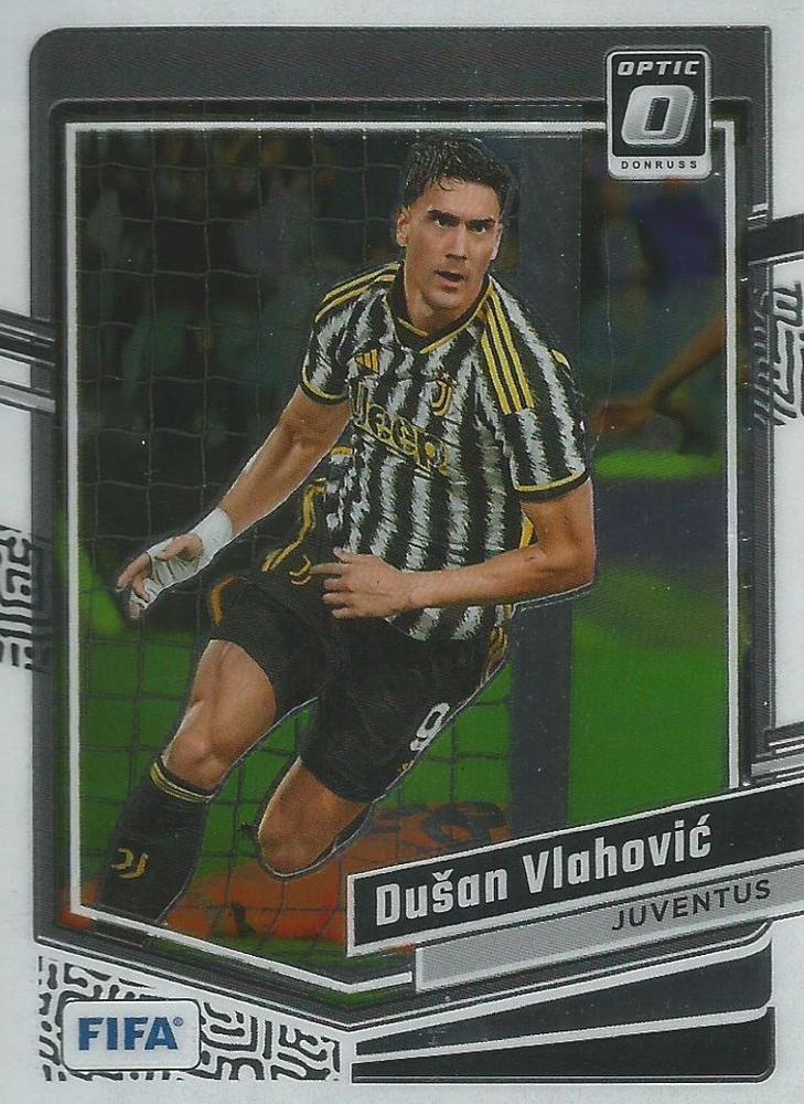#139 Dusan Vlahovic - Juventus - 2023-24 Donruss - Optic Soccer