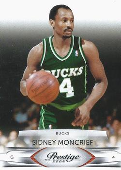 #139 Sidney Moncrief - Milwaukee Bucks - 2009-10 Panini Prestige Basketball