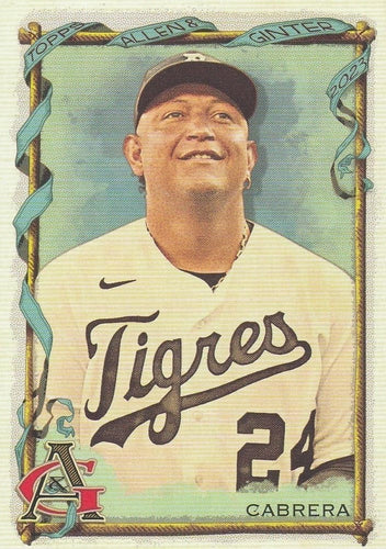 #139 Miguel Cabrera - Detroit Tigers - 2023 Topps Allen & Ginter Baseball
