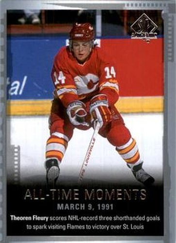 #139 Theoren Fleury - Calgary Flames - 2015-16 SP Authentic Hockey