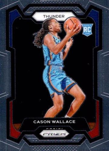 #139 Cason Wallace - Oklahoma City Thunder - 2023-24 Panini Prizm Basketball