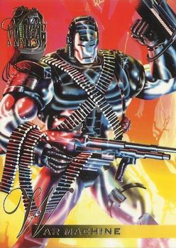 #139 War Machine - 1995 Flair Marvel Annual