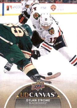 #C139 Dylan Strome - Chicago Blackhawks - 2021-22 Upper Deck - UD Canvas Hockey