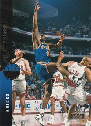 #139 Anthony Bonner - New York Knicks - 1994-95 Upper Deck Basketball