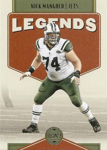 #139 Nick Mangold - New York Jets - 2022 Panini Legacy Football