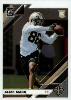 #139 Alize Mack - New Orleans Saints - 2019 Donruss Optic Football