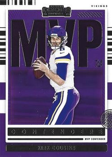 #MVP-KCO Kirk Cousins - Minnesota Vikings - 2021 Panini Contenders - MVP Contenders Football