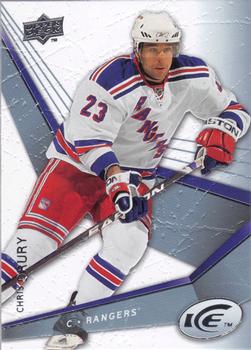 #13 Chris Drury - New York Rangers - 2008-09 Upper Deck Ice Hockey