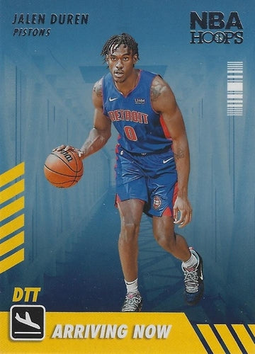 #13 Jalen Duren - Detroit Pistons - 2022-23 Hoops - Arriving Now Basketball