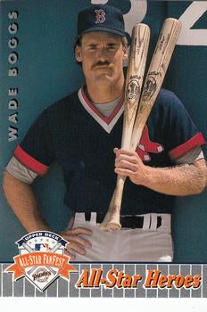 #13 Wade Boggs - Boston Red Sox - 1992 Upper Deck All-Star FanFest Baseball