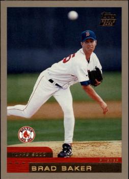 #T13 Brad Baker - Boston Red Sox - 2000 Topps Traded & Rookies Baseball