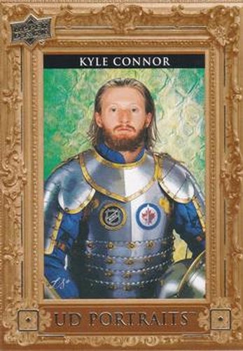 #P-13 Kyle Connor - Winnipeg Jets - 2023-24 Upper Deck - UD Portraits Hockey