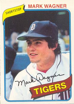 #13 Mark Wagner - Detroit Tigers - 1980 O-Pee-Chee Baseball
