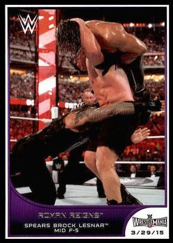 #13 Roman Reigns - 2016 Topps WWE Road to Wrestlemania Wrestling
