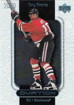#13 Tony Amonte - Chicago Blackhawks - 1999-00 Upper Deck Ovation Hockey