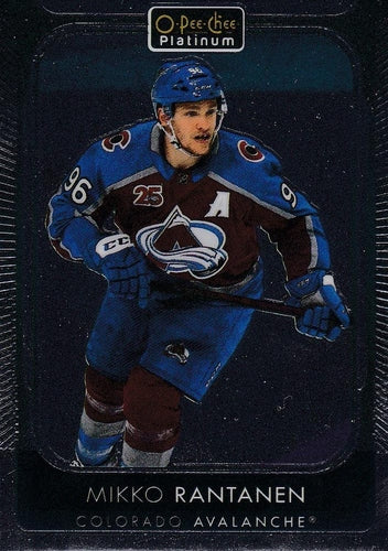 #13 Mikko Rantanen - Colorado Avalanche - 2021-22 O-Pee-Chee Platinum Hockey