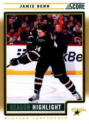 #13 Jamie Benn - Dallas Stars - 2012-13 Score - Gold Rush Hockey