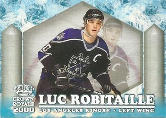 #13 Luc Robitaille - Los Angeles Kings - 1999-00 Pacific Crown Royale - Ice Elite Hockey