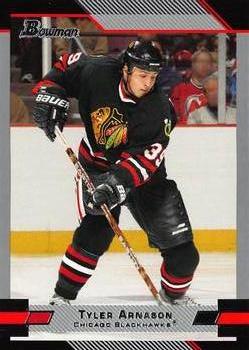 #13 Tyler Arnason - Chicago Blackhawks - 2003-04 Bowman Draft Picks and Prospects Hockey