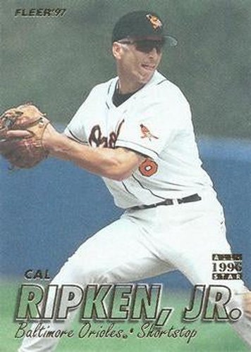 #13 Cal Ripken, Jr. - Baltimore Orioles - 1997 Fleer Baseball
